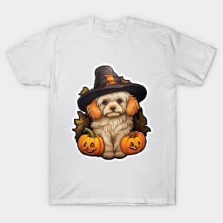 Halloween puppy Dog Pumpkins T-Shirt